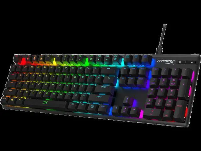 Alt view image 17 of 20 - HyperX Alloy Origins - Mechanical Gaming Keyboard - HX Red - US Layout
