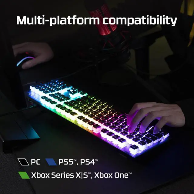 Alt view image 20 of 20 - HyperX Alloy Origins - Mechanical Gaming Keyboard - HX Red - US Layout