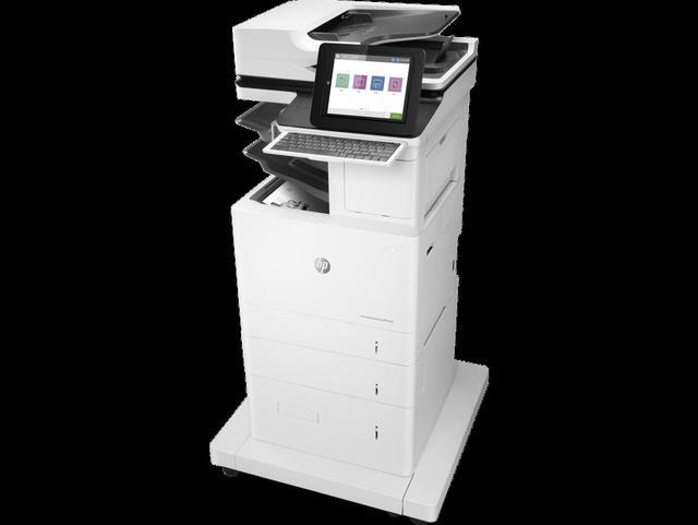 Alt view image 4 of 8 - HP Inc. LaserJet Flow MFP M635z Multifunction Laser Printer, Copy/Fax/Print/Scan