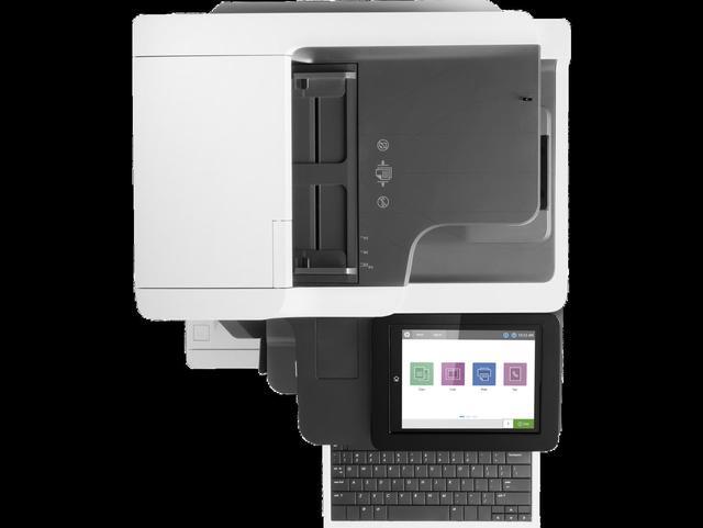Alt view image 6 of 8 - HP Inc. LaserJet Flow MFP M635z Multifunction Laser Printer, Copy/Fax/Print/Scan