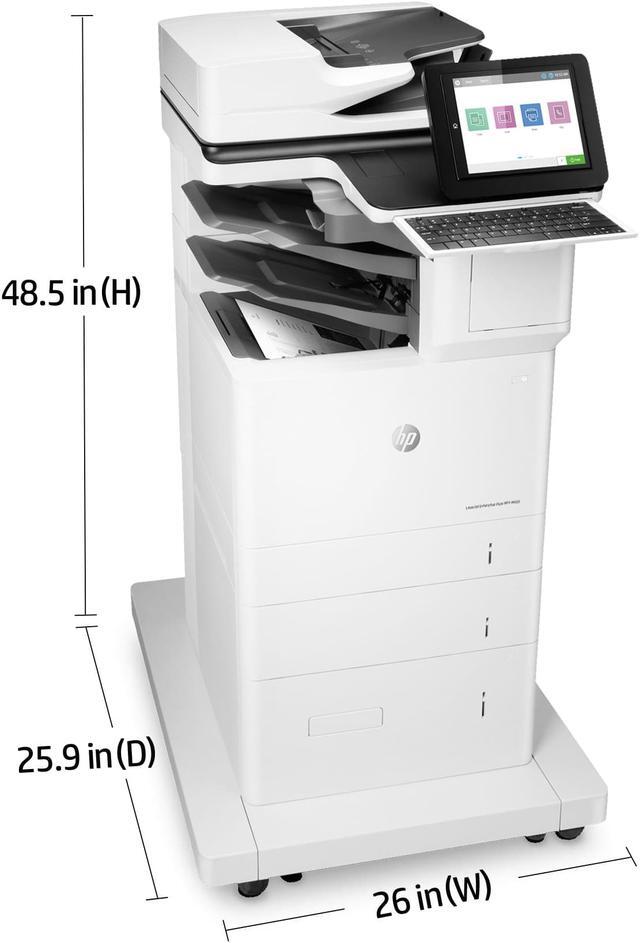 Alt view image 8 of 8 - HP Inc. LaserJet Flow MFP M635z Multifunction Laser Printer, Copy/Fax/Print/Scan