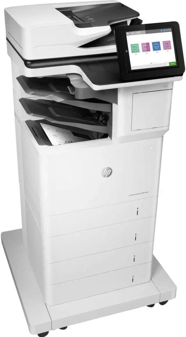 Alt view image 5 of 8 - HP Inc. LaserJet Enterprise MFP M634z Multifunction Laser Printer, Copy/Fax