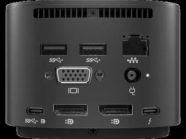 Alt view image 16 of 20 - HP Thunderbolt Dock G2 (120w) - for Notebook - 120 W - USB Type C - 5 x USB Ports - 3 x USB 3.0 - -