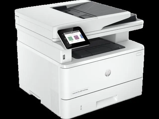 Alt view image 4 of 11 - HP LaserJet Pro 4101fdw Wireless Laser Multifunction Printer Monochrome 2Z619F