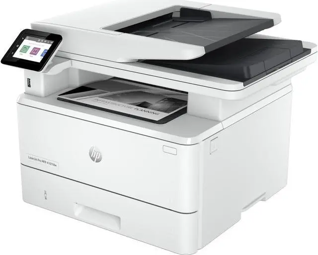 Alt view image 3 of 11 - HP LaserJet Pro 4101fdw Wireless Laser Multifunction Printer Monochrome 2Z619F