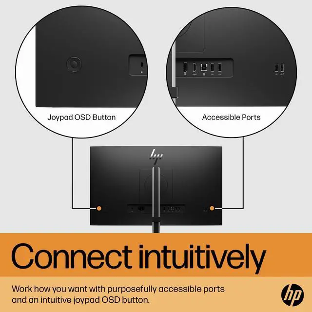 Alt view image 19 of 20 - HP E24 G5 FHD Monitor 23.8" FHD (1920 x 1080) 50-75 Hz
