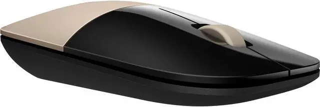 Alt view image 7 of 15 - HP Z3700 2.4GHz Wireless Mouse Gold/Black (X7Q43AA#ABL)