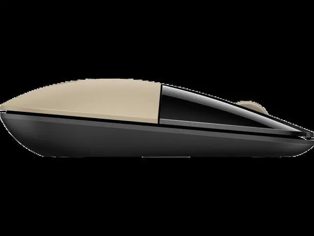 Alt view image 9 of 15 - HP Z3700 2.4GHz Wireless Mouse Gold/Black (X7Q43AA#ABL)