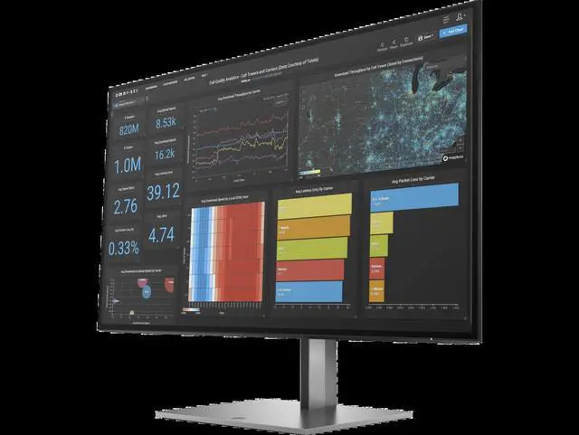 Alt view image 14 of 20 - HP 27" 60 Hz IPS QHD Monitors - LCD Flat Panel 5ms (GTG) HDMI, DisplayPort, USB Flat Panel Z27q