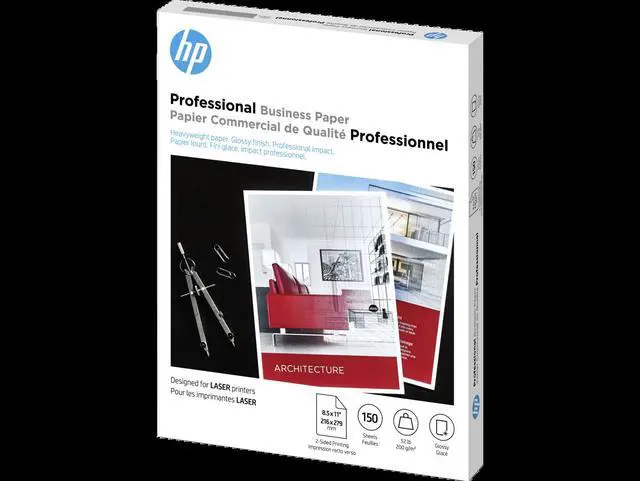 Alt view image 11 of 17 - HP Professional Business Glossy Brochure Paper 4WN10A