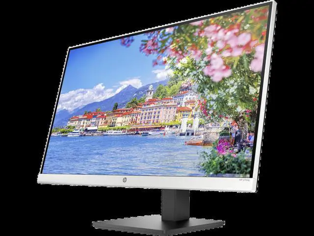 Alt view image 6 of 11 - HP - 27mq 27" IPS LED QHD Monitor (HDMI, VGA) - Silver  and  Black