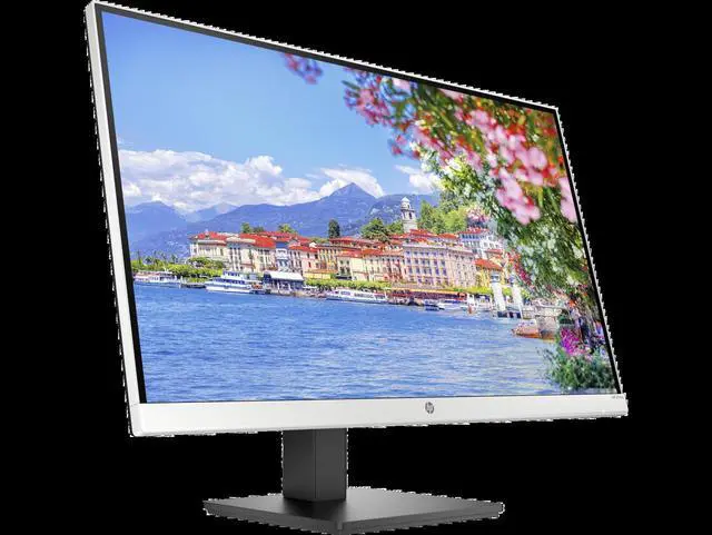 Alt view image 9 of 11 - HP - 27mq 27" IPS LED QHD Monitor (HDMI, VGA) - Silver  and  Black