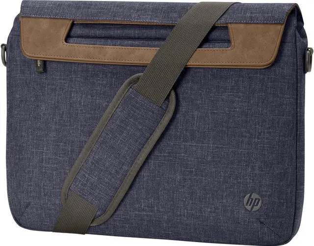 Alt view image 13 of 18 - HP PAV RECYCLED 14 NAVY BRIEF CASE CAN