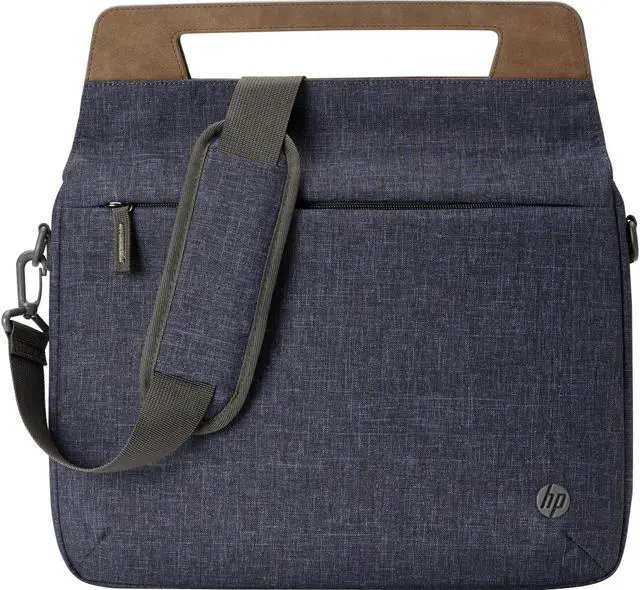 Alt view image 16 of 18 - HP PAV RECYCLED 14 NAVY BRIEF CASE CAN