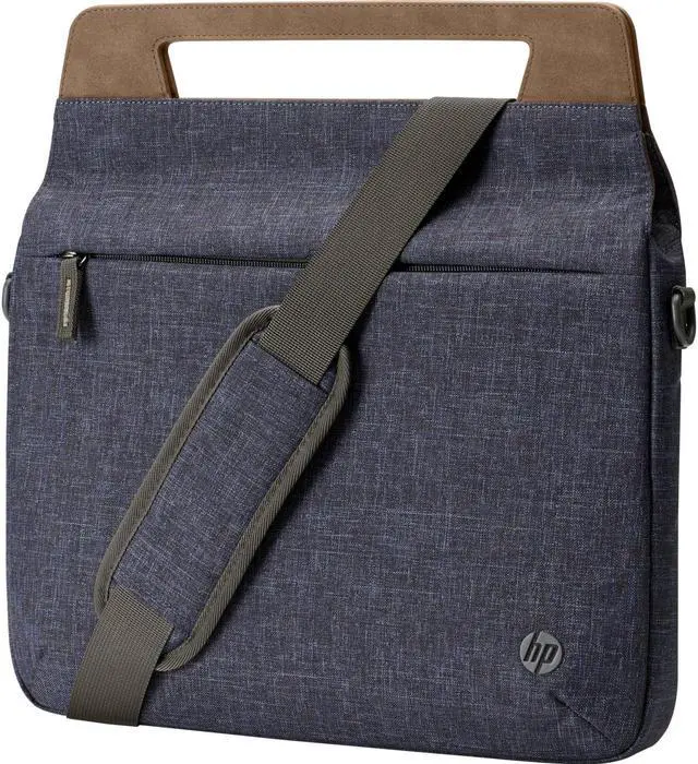 Alt view image 15 of 18 - HP PAV RECYCLED 14 NAVY BRIEF CASE CAN