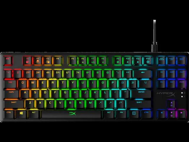 Alt view image 2 of 20 - HyperX 4P5P3AA Alloy Origins Core Mechanical Gaming Keyboard