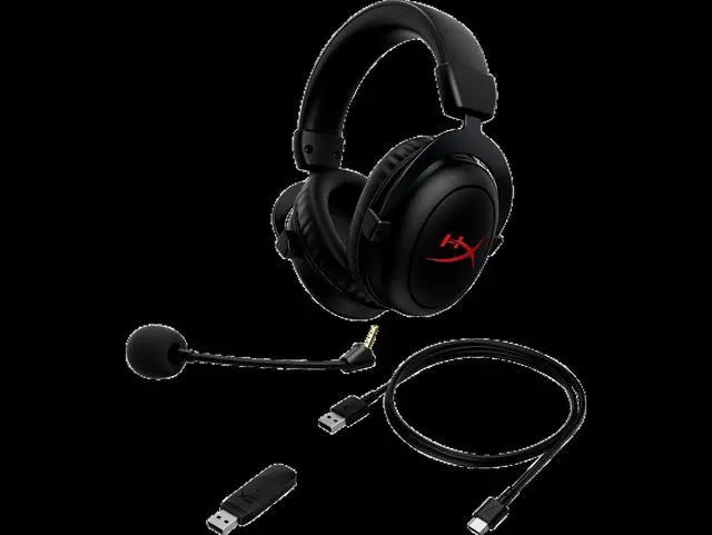 Alt view image 2 of 7 - HyperX Cloud Core - Wireless Gaming Headset (Black)