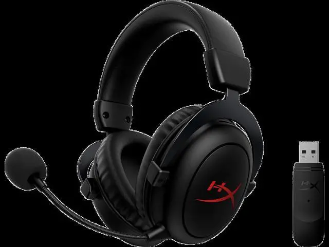 Alt view image 3 of 7 - HyperX Cloud Core - Wireless Gaming Headset (Black)