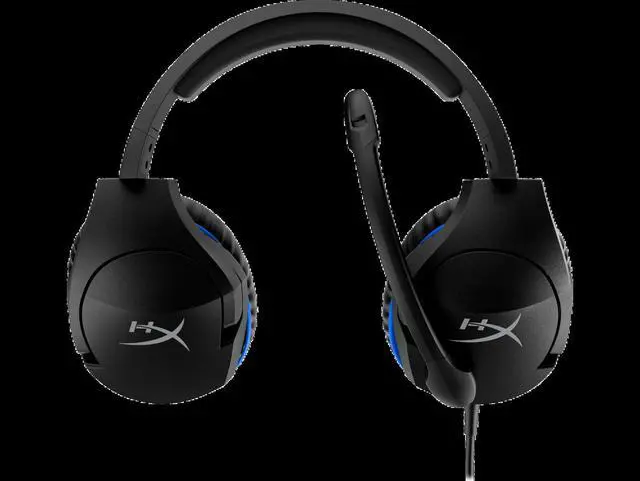 Alt view image 6 of 12 - HyperX Cloud Stinger - Gaming Headset, Official Licensed for PS4 and PS5, Lightweight, Rotating Ear Cups, Memory Foam, Comfort, Durability, Steel Sliders, Swivel-to-Mute Noise-Cancellation Mic