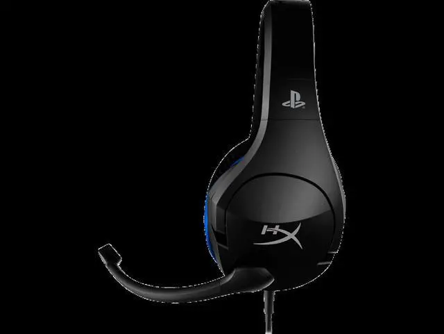 Alt view image 8 of 12 - HyperX Cloud Stinger - Gaming Headset, Official Licensed for PS4 and PS5, Lightweight, Rotating Ear Cups, Memory Foam, Comfort, Durability, Steel Sliders, Swivel-to-Mute Noise-Cancellation Mic
