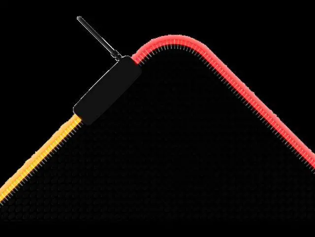 Alt view image 2 of 14 - HyperX Pulsefire Mat - RGB Gaming Mousepad - Cloth (XL)