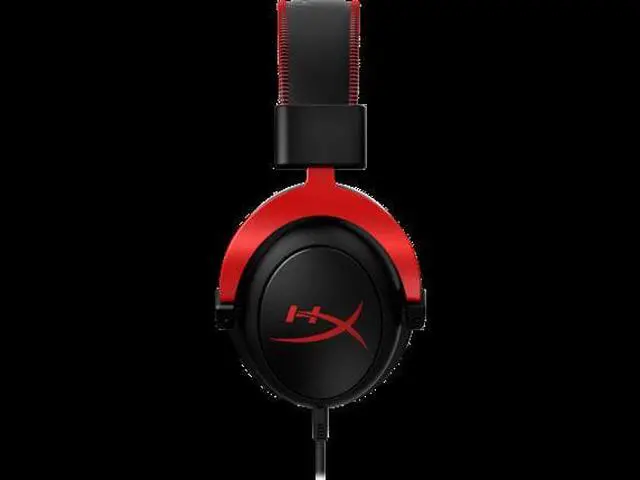 Alt view image 8 of 20 - HyperX Cloud II - Gaming Headset, 7.1 Surround Sound, Memory Foam Ear Pads, Durable Aluminum Frame, Detachable Microphone, Works with PC, PS5, PS4, Xbox Series X|S, Xbox One - Red