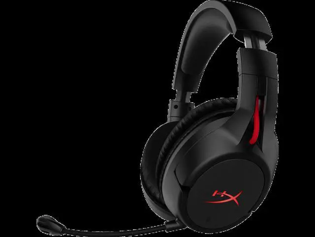 Alt view image 5 of 16 - HyperX Cloud Flight - Wireless Gaming Headset (Black-Red)