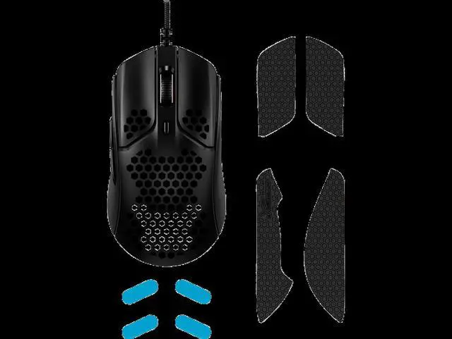 Alt view image 10 of 20 - HyperX - Pulsefire Haste Wired Optical Gaming Mouse with RGB Lighting - Black and black
