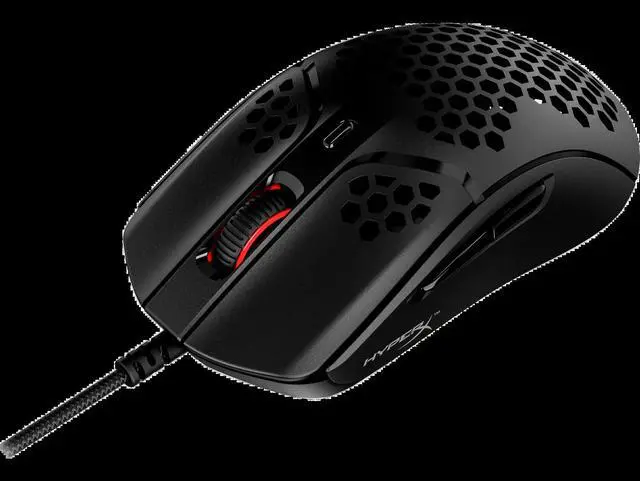 Alt view image 11 of 20 - HyperX - Pulsefire Haste Wired Optical Gaming Mouse with RGB Lighting - Black and black