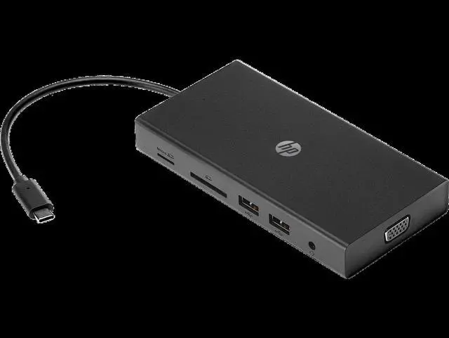 Alt view image 2 of 7 - HP Travel USB-C Multi Port Hub