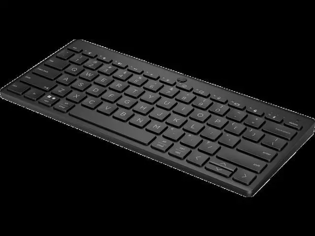 Alt view image 7 of 15 - HP 355 Compact Multi-Device Bluetooth Keyboard 692S9AAABL