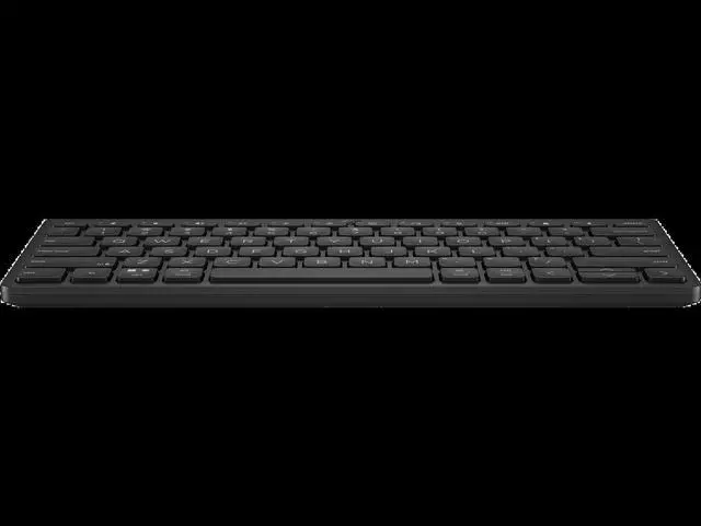 Alt view image 12 of 15 - HP 355 Compact Multi-Device Bluetooth Keyboard 692S9AAABL