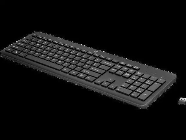 Alt view image 10 of 17 - HP 230 Wireless Keyboard - 2.4GHz Bluetooth with Number Pad Keyboard - 3L1E7AA