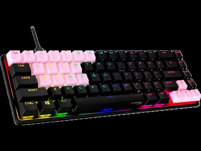 Alt view image 5 of 7 - HyperX Rubber Keycaps - Gaming Accessory Kit - Pink (US Layout)