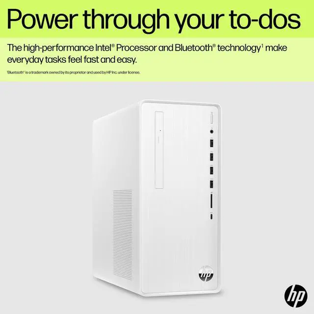 Alt view image 4 of 5 - HP Pavilion Desktop 12th gen Intel Core i7, 16 GB; 2 TB HDD ; 512 GB SSD