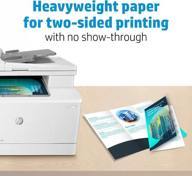 Alt view image 14 of 14 - HP Professional Trifold Business Glossy Brochure 4WN12A