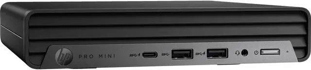 Alt view image 4 of 4 - HP Pro Mini 400 G9 Desktop Intel Core i7-13700T (16 Core) 32GB DDR4 RAM 512GB SSD Intel Q670 Chip Intel UHD Graphics 770 Wi-Fi 6E AX211 (2x2) and Bluetooth 5.3 Mouse Keyboard Windows 11 Pro Black