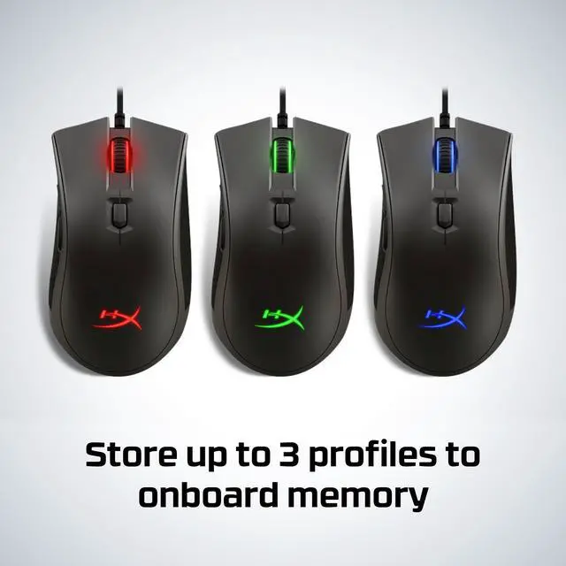 Alt view image 5 of 20 - HyperX Pulsefire FPS Pro - Gaming Mouse (Gunmetal)