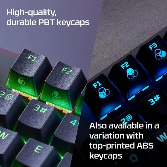 Alt view image 19 of 20 - HyperX 4P5P3AA Alloy Origins Core Mechanical Gaming Keyboard