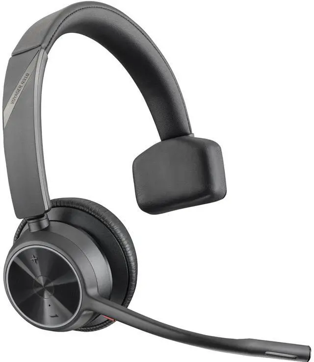 Alt view image 5 of 15 - Poly Voyager 4310 USB-A Headset with charge stand