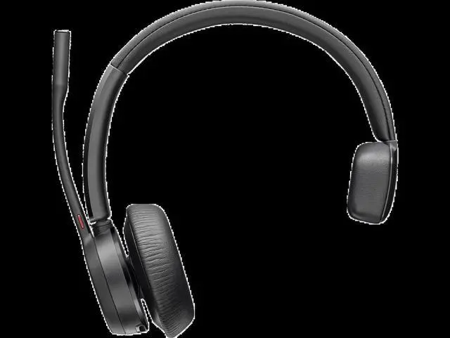 Alt view image 2 of 12 - Poly Voyager 4310 Microsoft Teams Certified Headset +BT700 dongle +Charging Stand (77Y93AA)