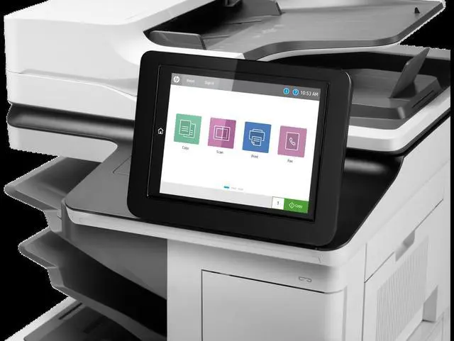 Alt view image 3 of 8 - HP Inc. LaserJet Enterprise MFP M634z Multifunction Laser Printer, Copy/Fax