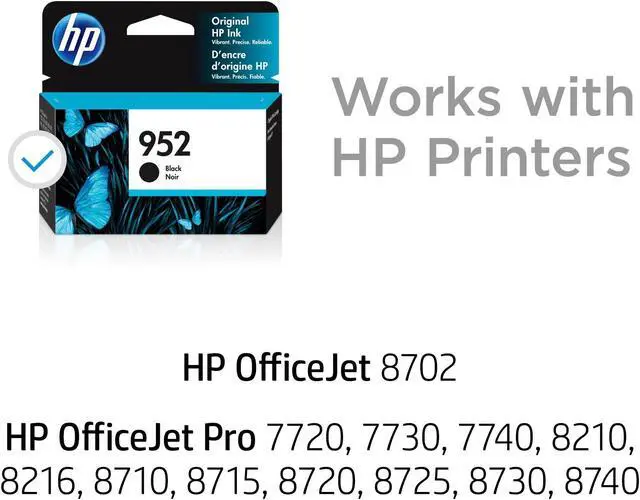Alt view image 9 of 9 - HP F6U15AN#140 952 Original Ink Cartridge Black