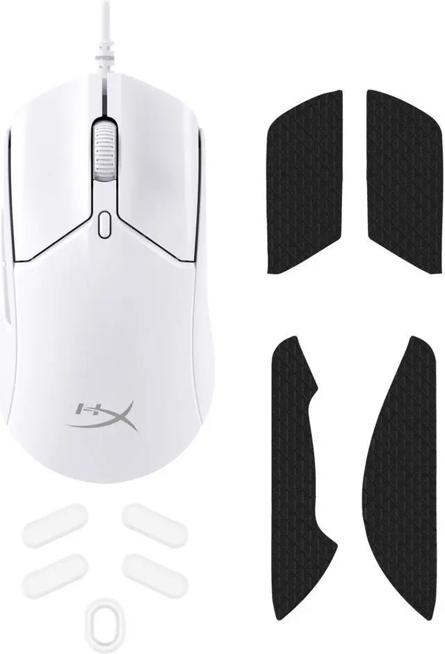 Alt view image 8 of 20 - HyperX Pulsefire Haste 2 Wired Gaming Mouse 53g 26000 DPI 6 buttons Mice White