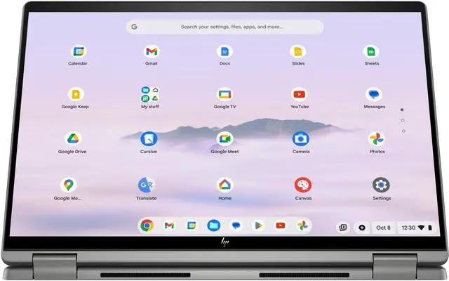 Alt view image 7 of 7 - HP Chromebook Laptop Computer 14" WUXGA Touch Screen Intel Core i3 8 GB memory;