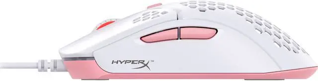 Alt view image 9 of 12 - HyperX - Pulsefire Haste Wired Optical Gaming Mouse with RGB Lighting - White and pink