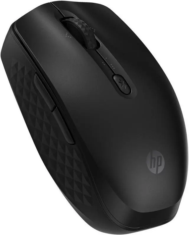 Alt view image 13 of 16 - HP 425 Mouse - Wireless - Bluetooth - Black - 4000 dpi - Tilt Wheel - 7 Button(s) - 6 Programmable Button(s)