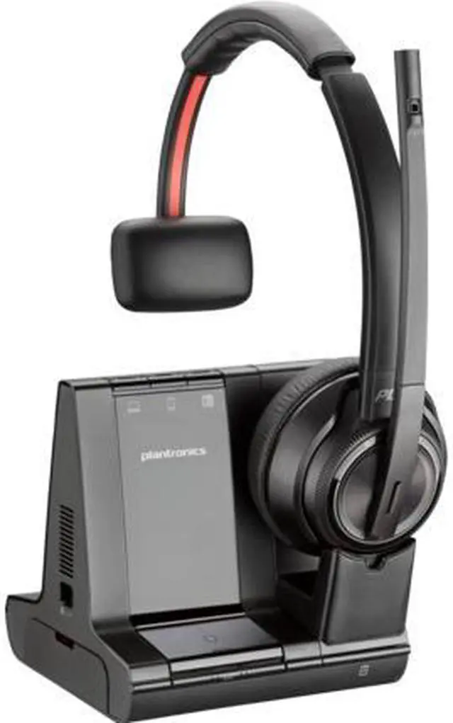 Alt view image 13 of 16 - Plantronics Savi 8200 Series Wireless Dect Headset System