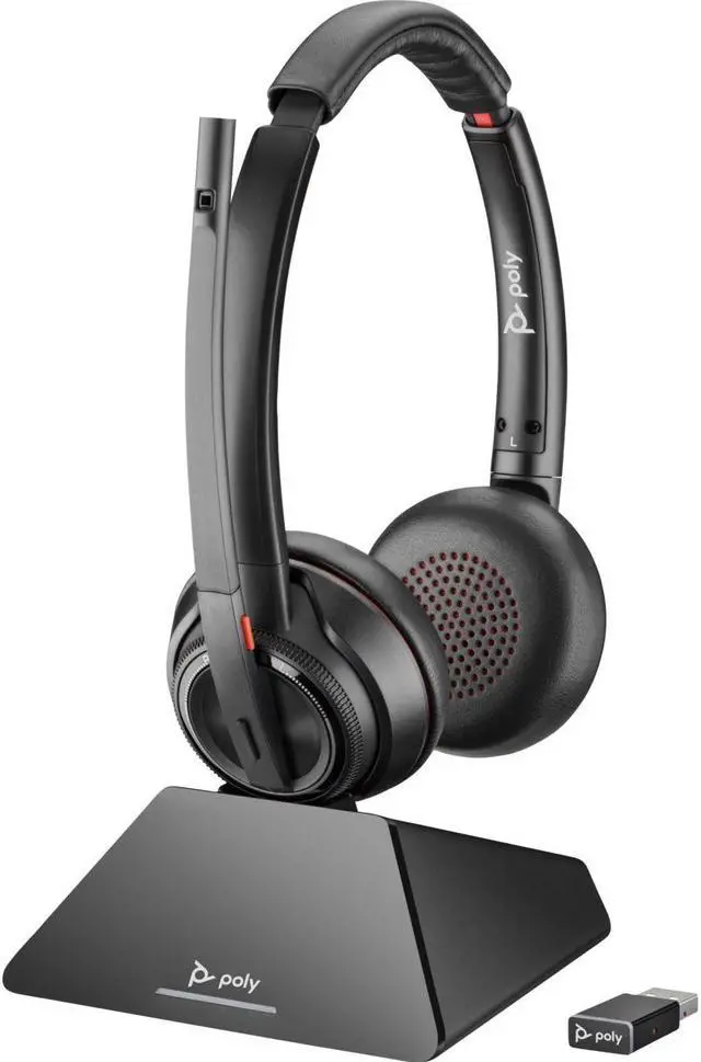 Alt view image 3 of 6 - PLANTRONICS 209214-01 SAVI 8220 UC STEREO HEADSET