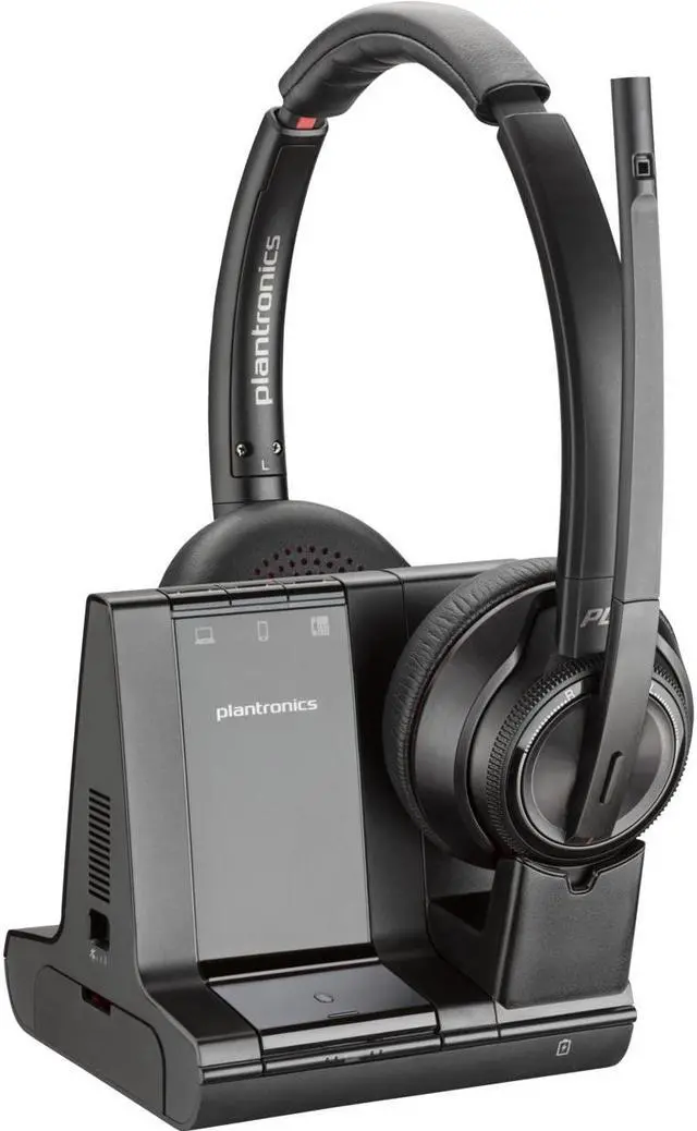 Alt view image 5 of 6 - PLANTRONICS 209214-01 SAVI 8220 UC STEREO HEADSET